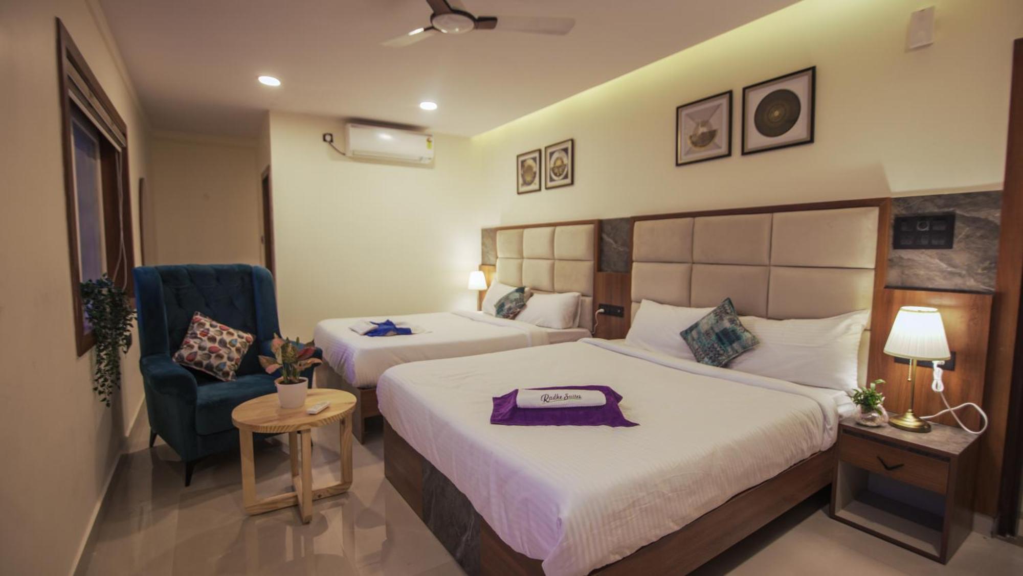Radhe Suites Хайдарабад Экстерьер фото